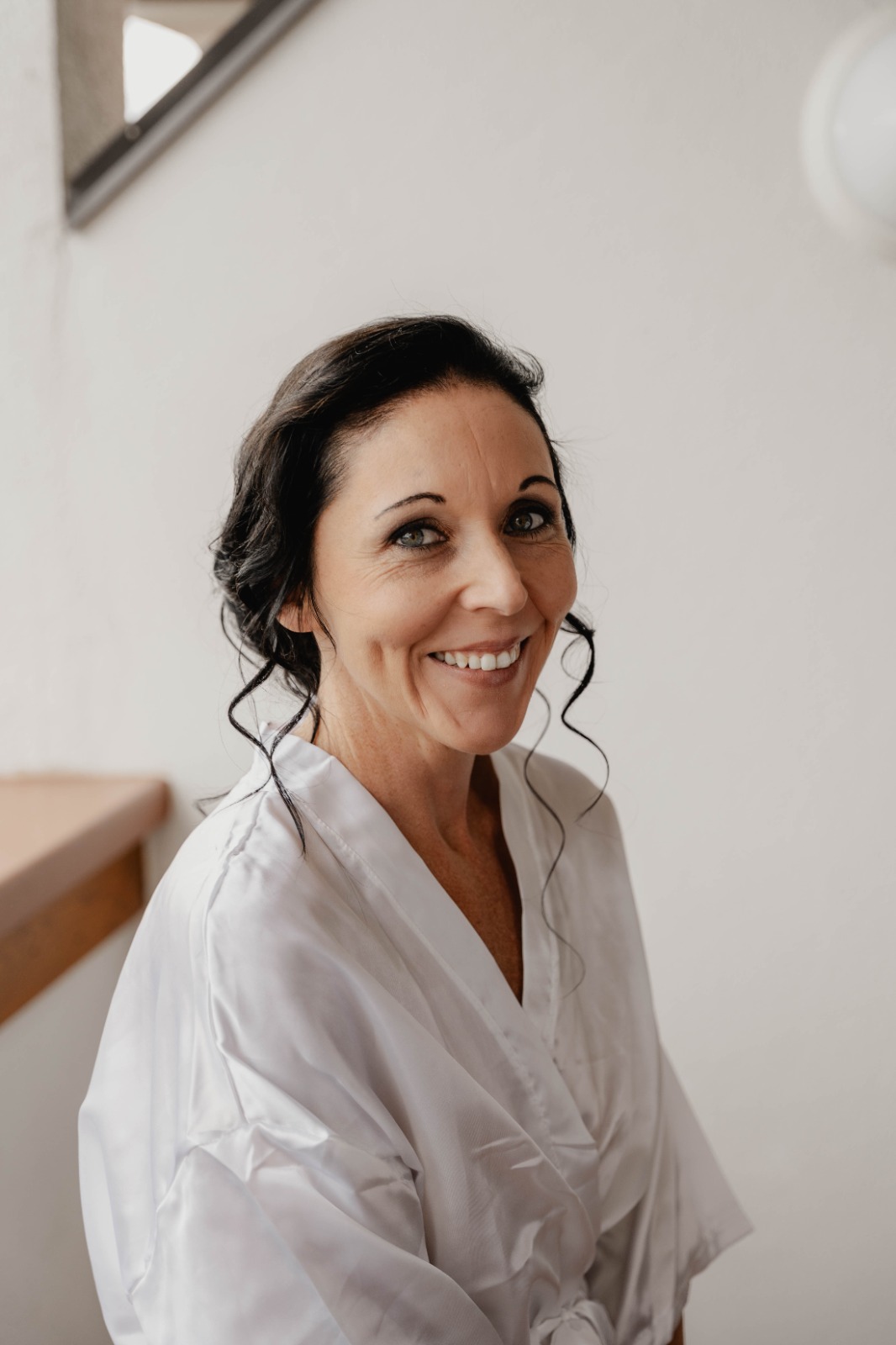 Brautstyling Ablauf Sabrina 12 – fertiger natürlicher Brautlook